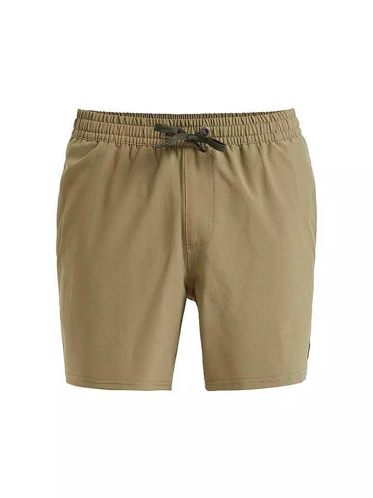 QUIKSILVER | Short de bain homme Surfsilk Solid 16" | Olive