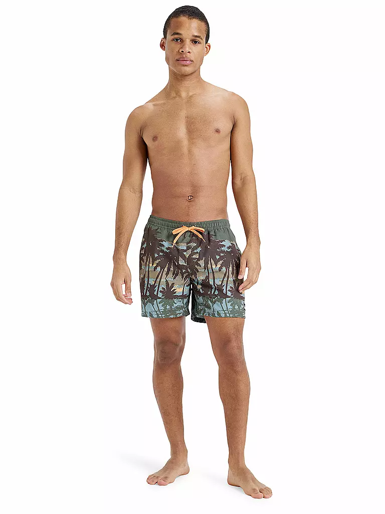 QUIKSILVER | Short de bain pour homme Everyday Straight 15" | Olive