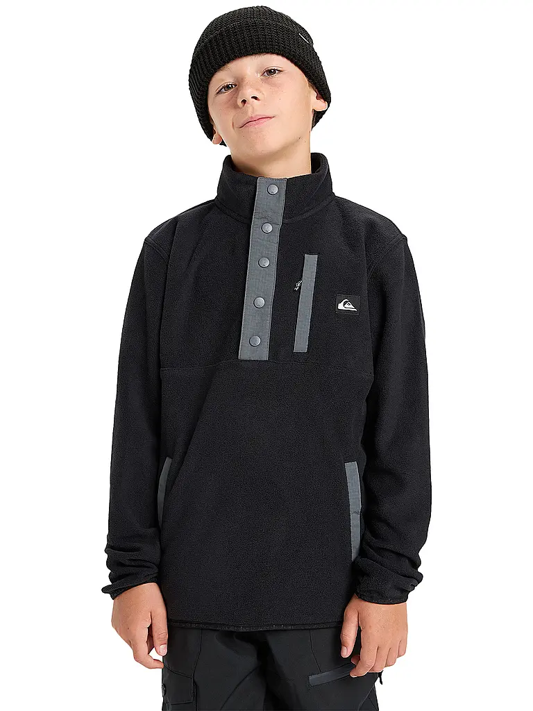 QUIKSILVER | Sous-pull zippé pour garçon No Destination Hz | Noir