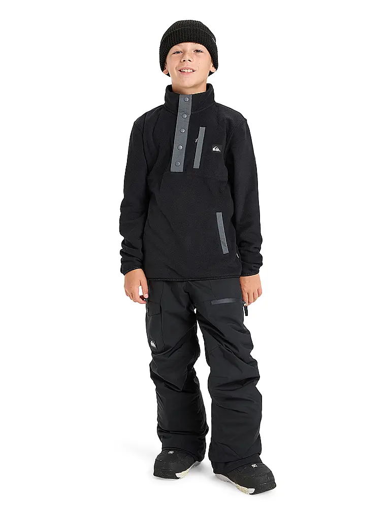QUIKSILVER | Sous-pull zippé pour garçon No Destination Hz | Noir