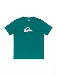QUIKSILVER | T-shirt de plage garçon EV Comp Logo | Pétrole