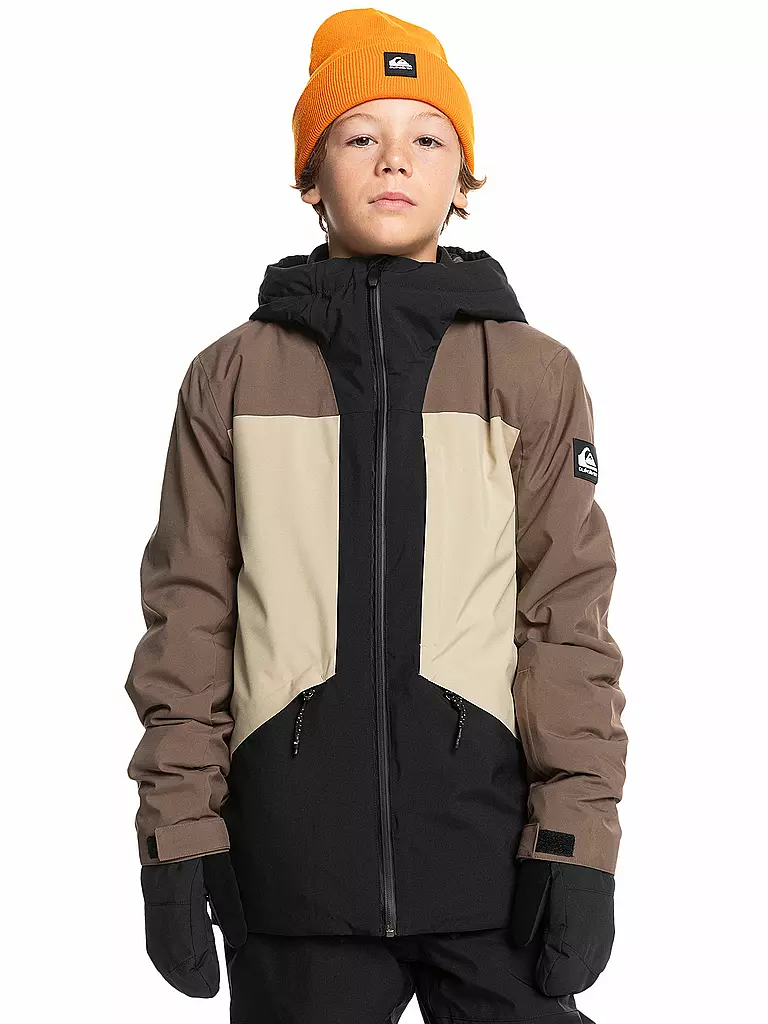 QUIKSILVER | Veste de snowboard Ambition pour garçon | Marron clair