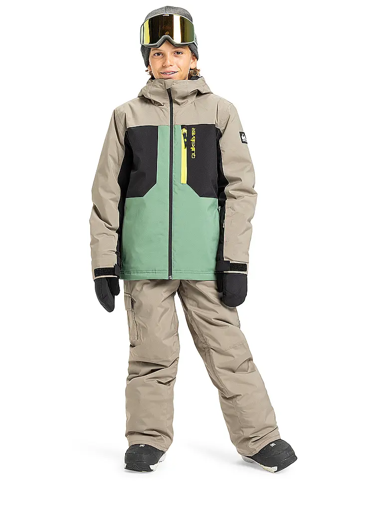 QUIKSILVER | Veste de snowboard Dawson pour garçon | Beige