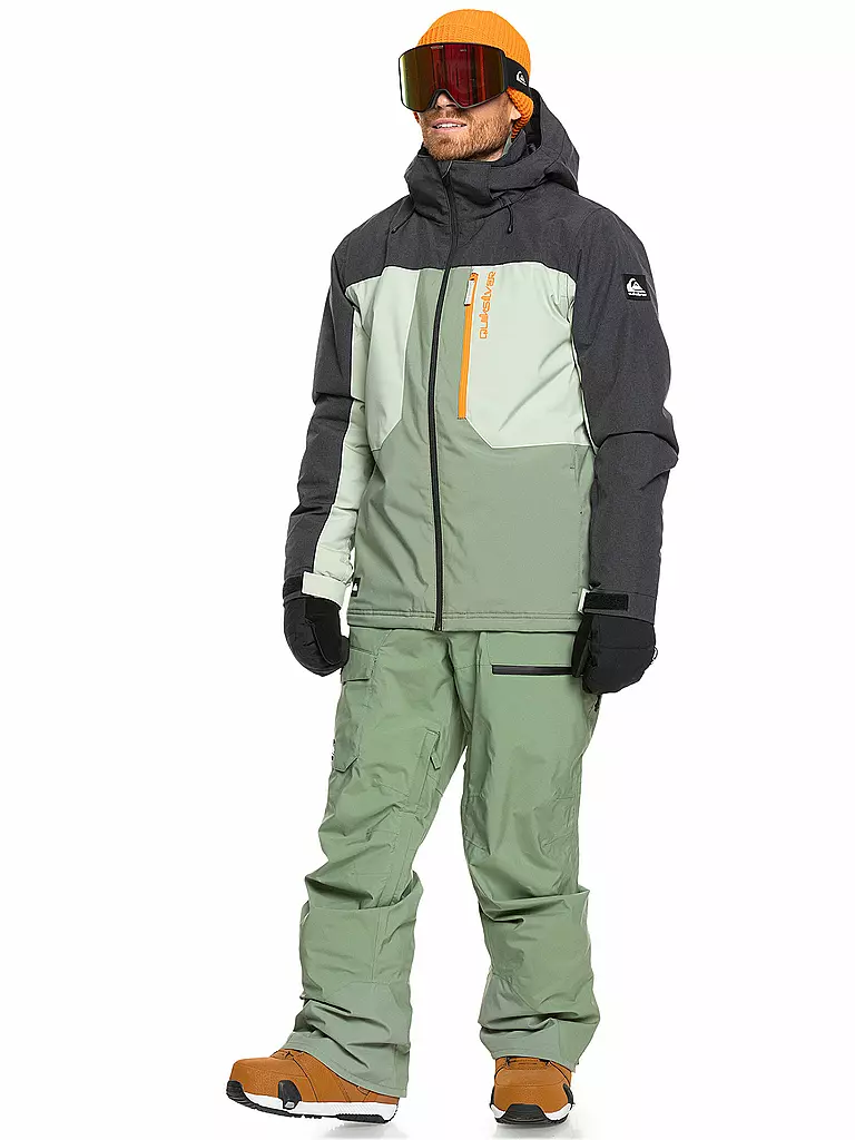 QUIKSILVER | Veste de snowboard Dawson pour hommes | Gris clair