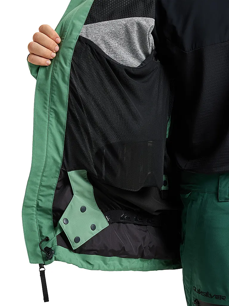 QUIKSILVER | Veste de snowboard Forever Stretch GORE-TEX pour homme | Vert