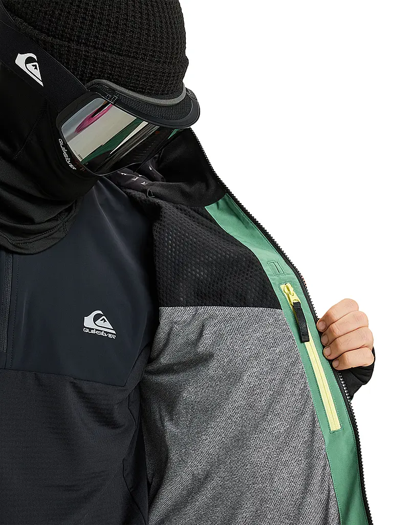 QUIKSILVER | Veste de snowboard Forever Stretch GORE-TEX pour homme | Vert