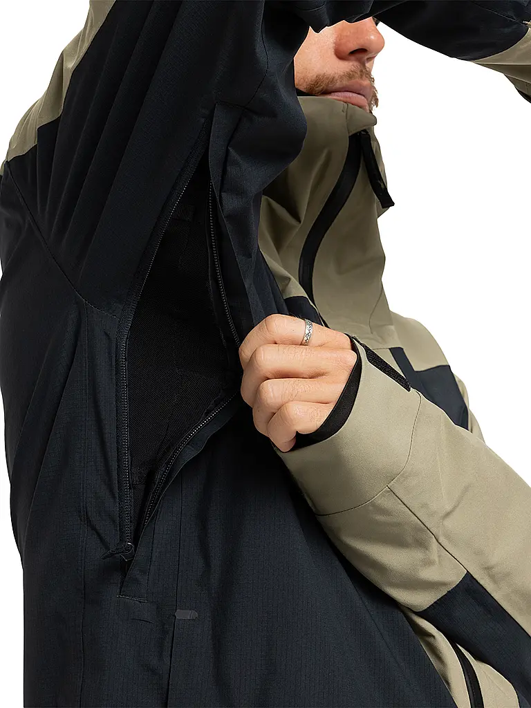 QUIKSILVER | Veste de snowboard homme Ultralight Stretch 20K | Beige