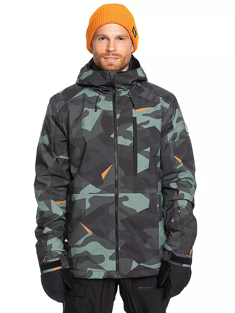 QUIKSILVER | Veste de snowboard Mission pour homme | Gris
