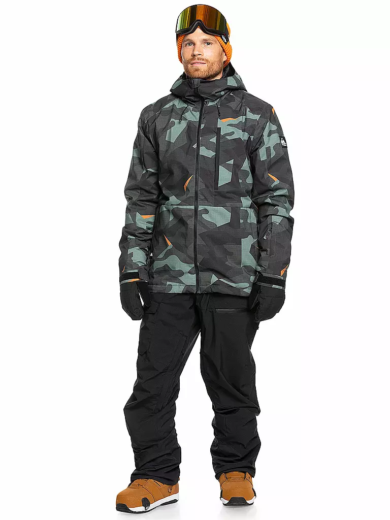 QUIKSILVER | Veste de snowboard Mission pour homme | Gris