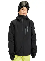 QUIKSILVER | Veste de snowboard pour garçon Side Hit Solid | Noir