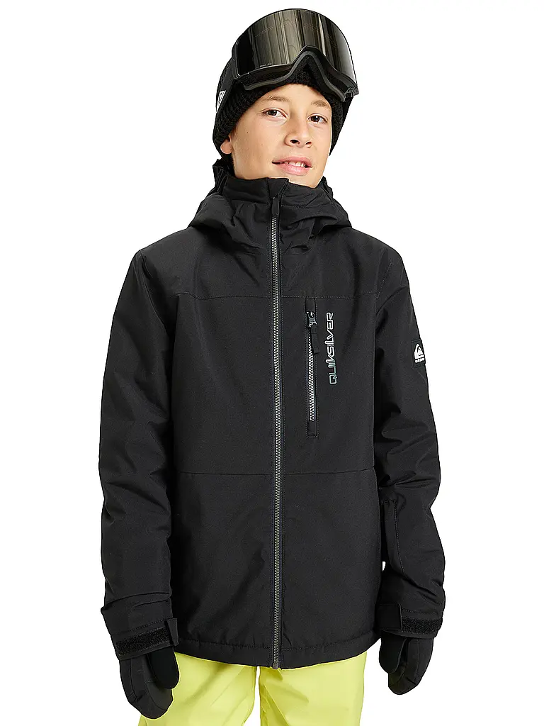 QUIKSILVER | Veste de snowboard pour garçon Side Hit Solid | Noir