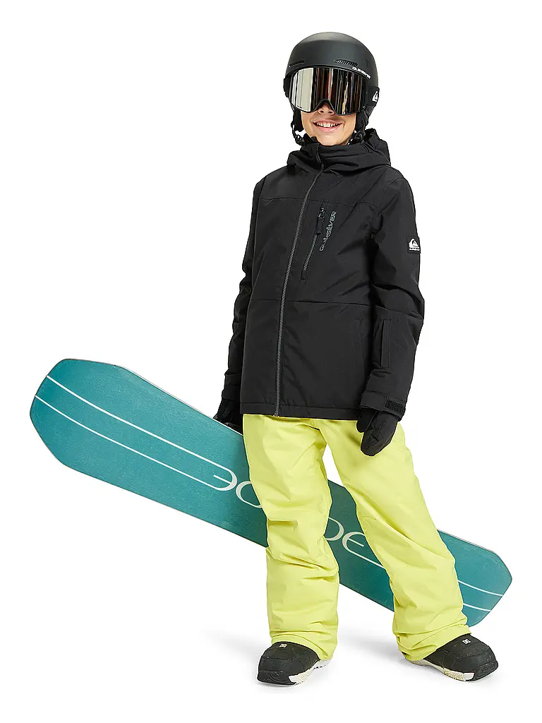 QUIKSILVER | Veste de snowboard pour garçon Side Hit Solid | Noir