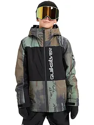 QUIKSILVER | Veste de snowboard Side Hit Block pour garçon | Vert clair