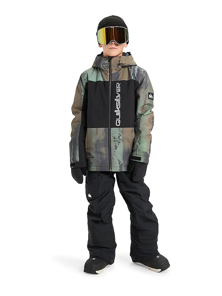 QUIKSILVER | Veste de snowboard Side Hit Block pour garçon | Vert clair