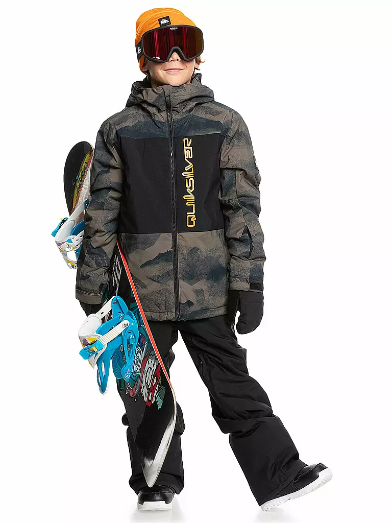 QUIKSILVER | Veste de snowboard Side Hit pour garçon | Marron