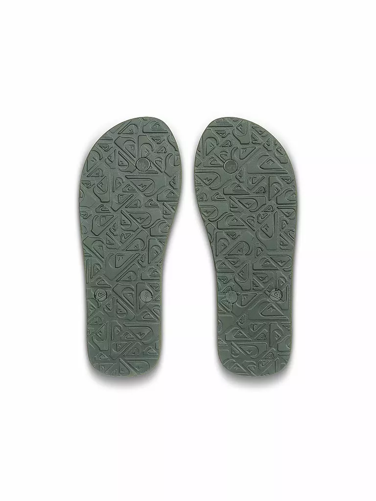 QUIKSILVER | Zehentrenner Molokai Core pour homme | Olive