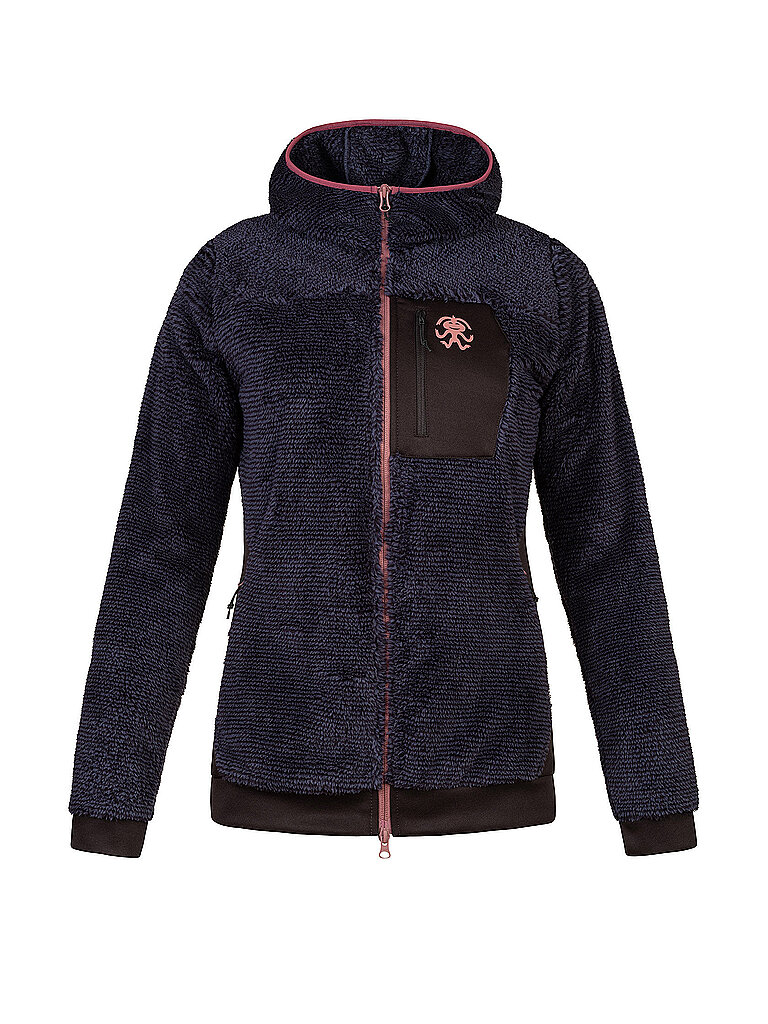 Veste polaire à capuche Tarifias bleu marine 36