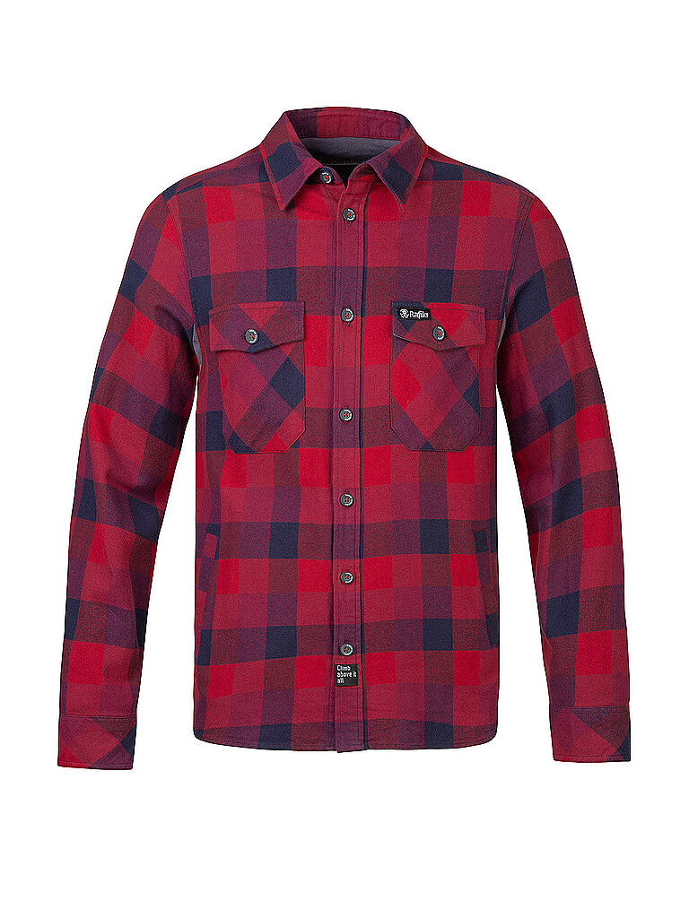 Chemise d'escalade Virage Flannels rouge foncé XL