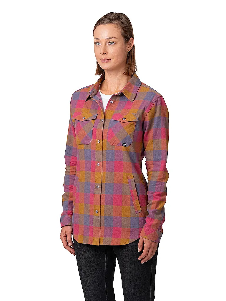 RAFIKI | Blouse d'escalade pour femmes Mojarra Flannel | Rouge