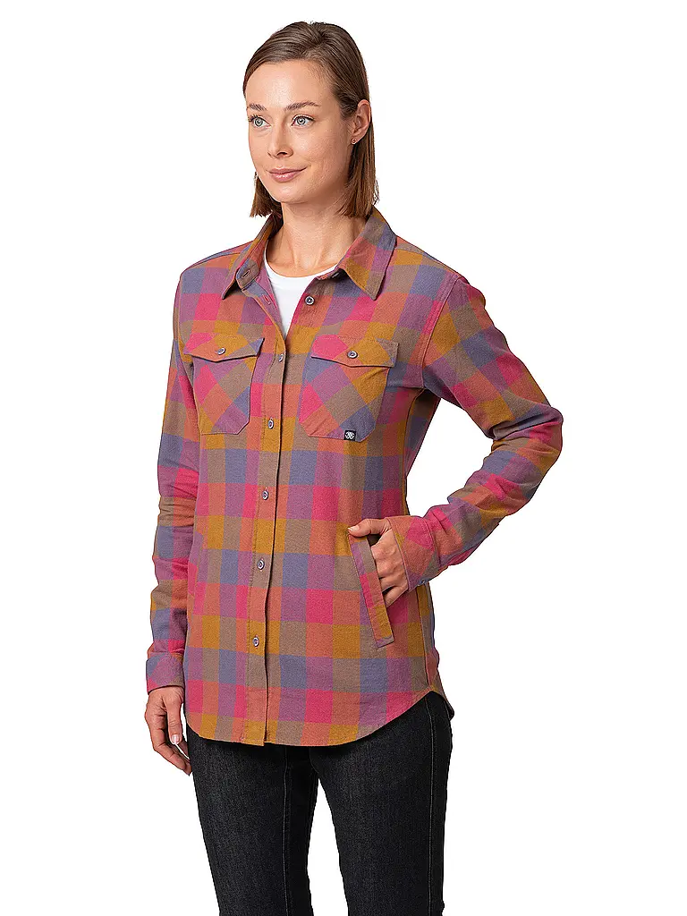 RAFIKI | Blouse d'escalade pour femmes Mojarra Flannel | Rouge