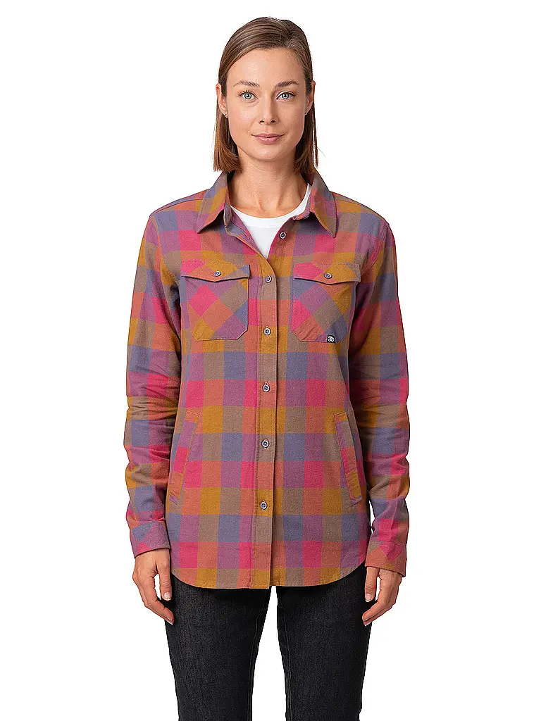 RAFIKI | Blouse d'escalade pour femmes Mojarra Flannel | Rouge