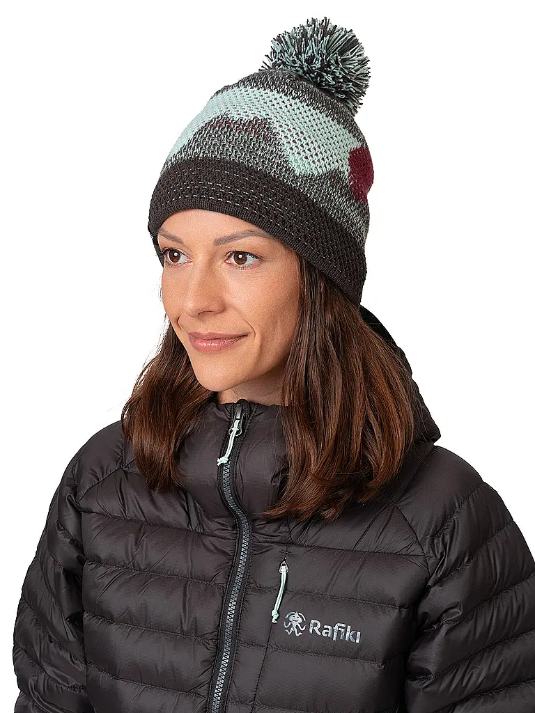 RAFIKI | Bonnet Kamari à pompon | Menthe