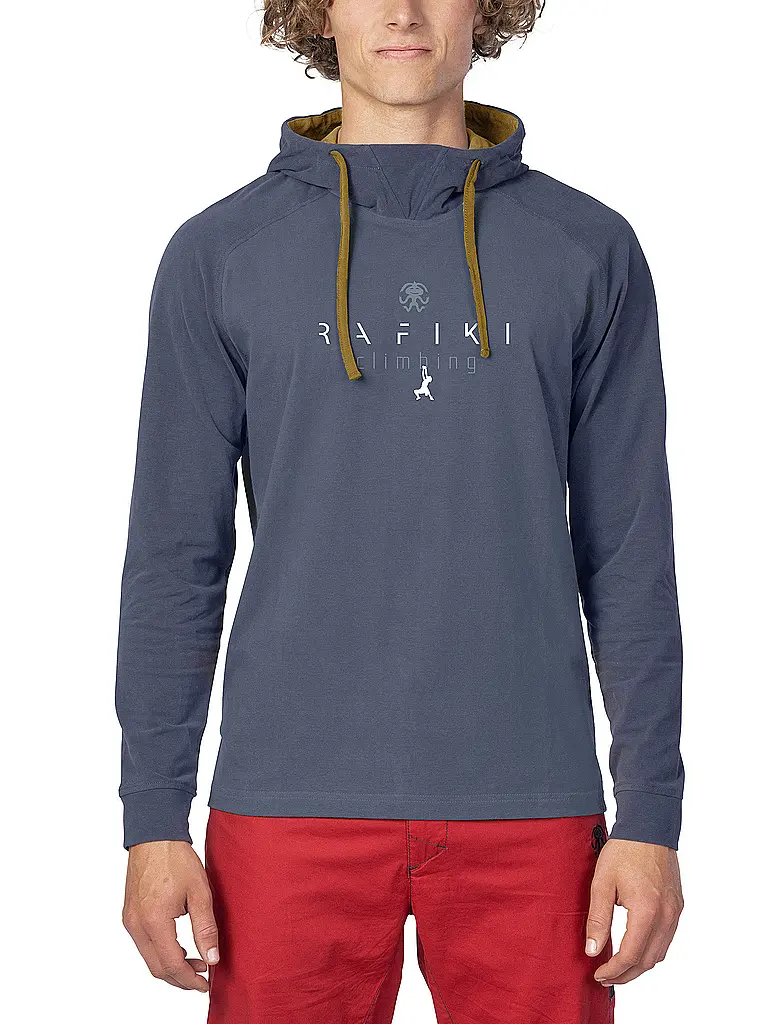 RAFIKI | Hoodie d'escalade Traverse pour hommes | Bleu foncé