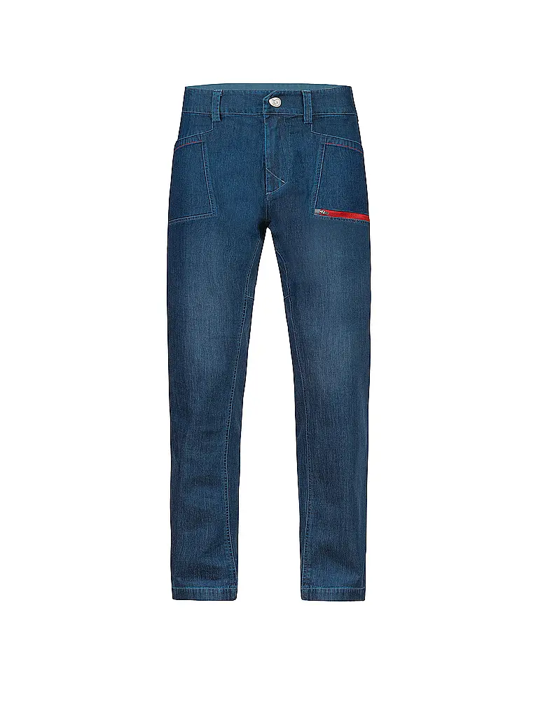 RAFIKI | Pantalon d'escalade Rocca pour hommes | Bleu foncé