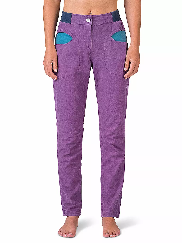 RAFIKI | Pantalon d'escalade Shiva en lin pour femmes | Baie
