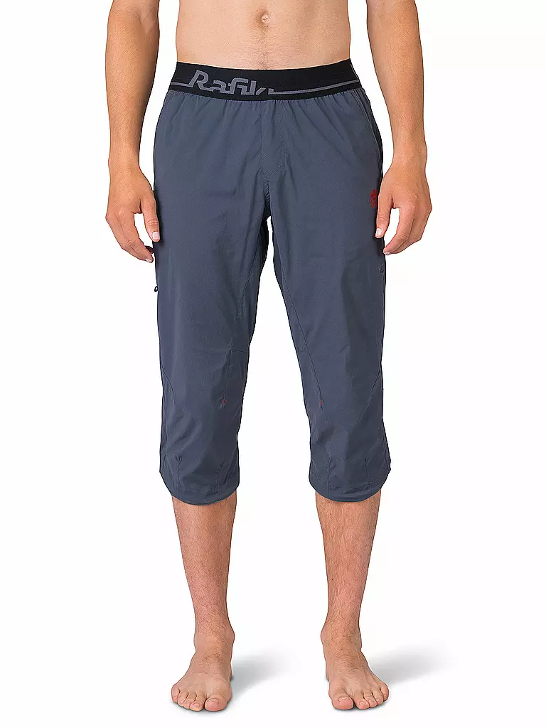 RAFIKI | Short de grimpe pour homme Moonstone 3/4 | Bleu foncé