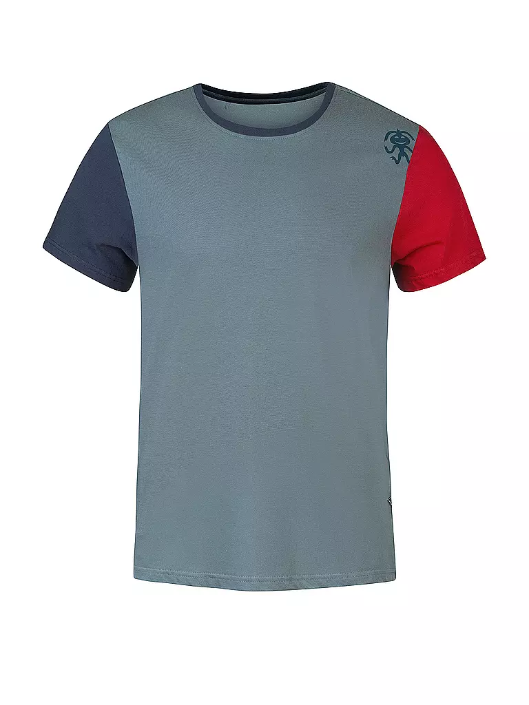 RAFIKI | T-shirt d'escalade Granite pour hommes | Gris