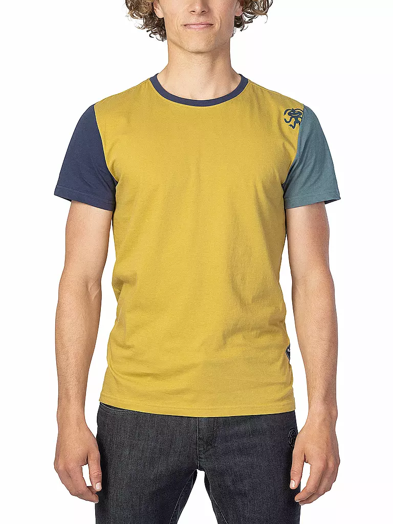 RAFIKI | T-shirt d'escalade Granite pour hommes | Or