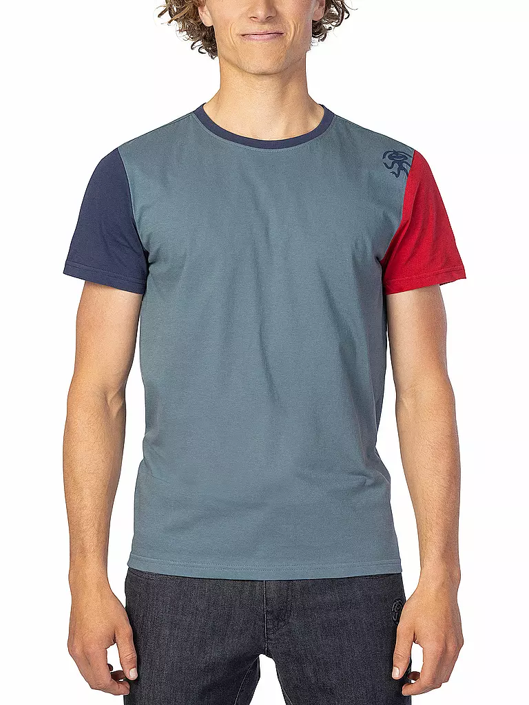 RAFIKI | T-shirt d'escalade Granite pour hommes | Gris