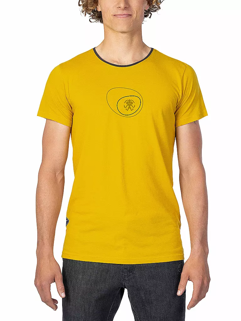 RAFIKI | T-shirt d'escalade Zone Modal pour hommes | Or