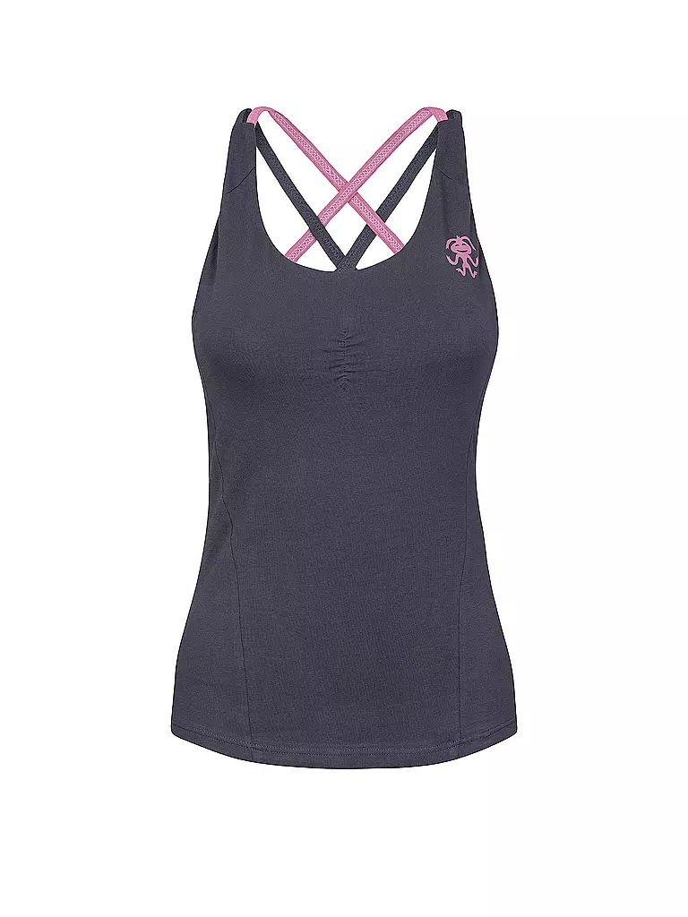 RAFIKI | Top d'escalade Suesca CTN pour femmes | Bleu foncé