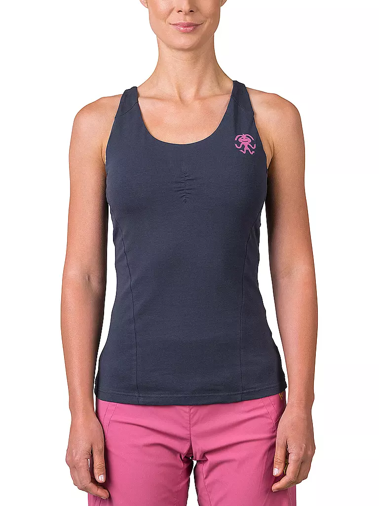 RAFIKI | Top d'escalade Suesca CTN pour femmes | Bleu foncé