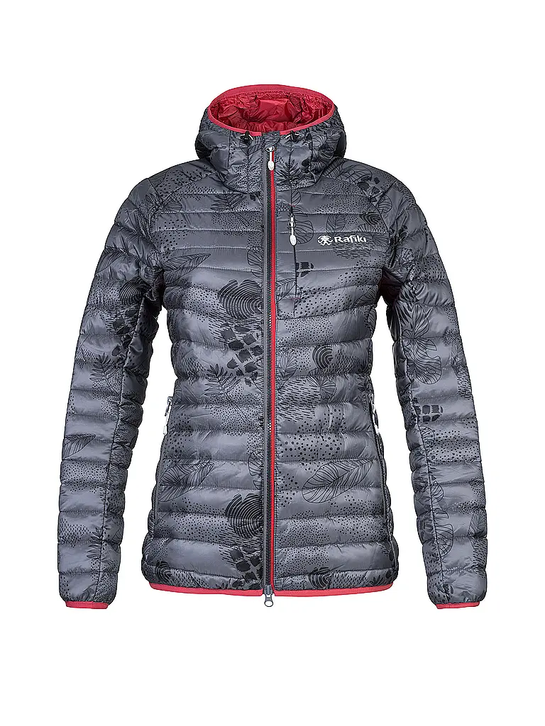 RAFIKI | Veste isolante à capuche en duvet Darcy RDS pour femmes | Gris