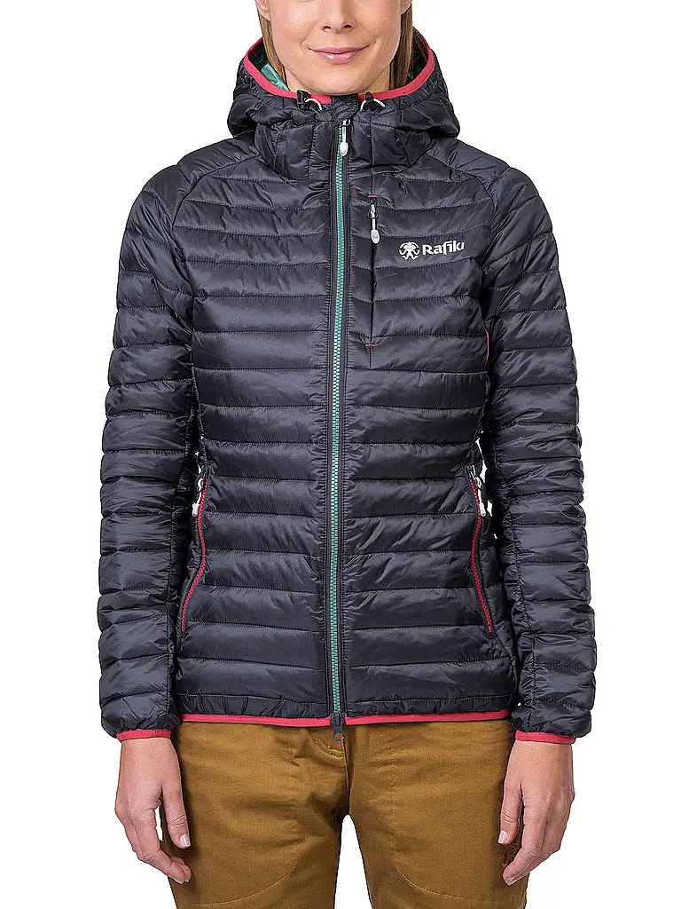 RAFIKI | Veste isolante Darcy RDS Down Hoodie pour femmes | Bleu foncé