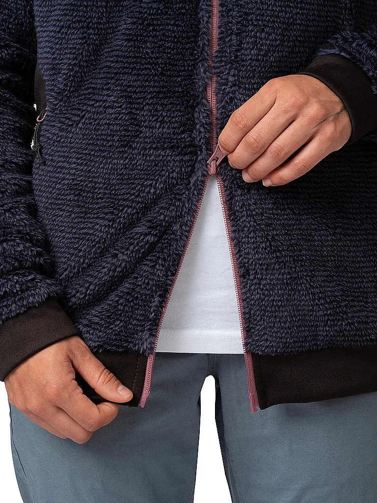 RAFIKI | Veste polaire à capuche Tarifia pour femmes | Bleu foncé