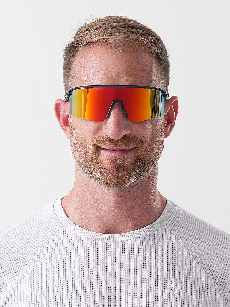RED BULL SPECT | Lunettes de cyclisme homme Riddle I°BOOST | Bleu foncé