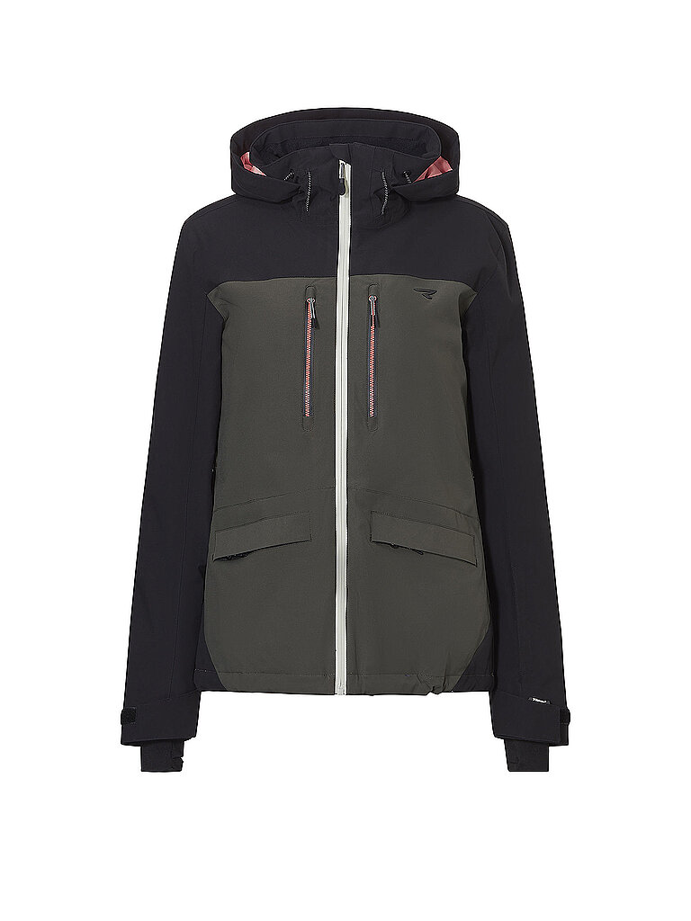 Veste de snowboard VIOLET-R olive L