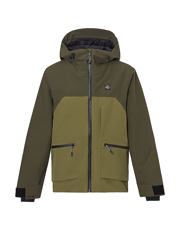 Veste de snowboard TRUCK-R olive XL