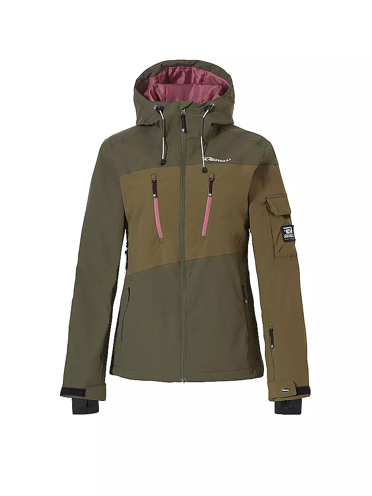 REHALL | Damen Snowboardjacke Caro-R | Olive