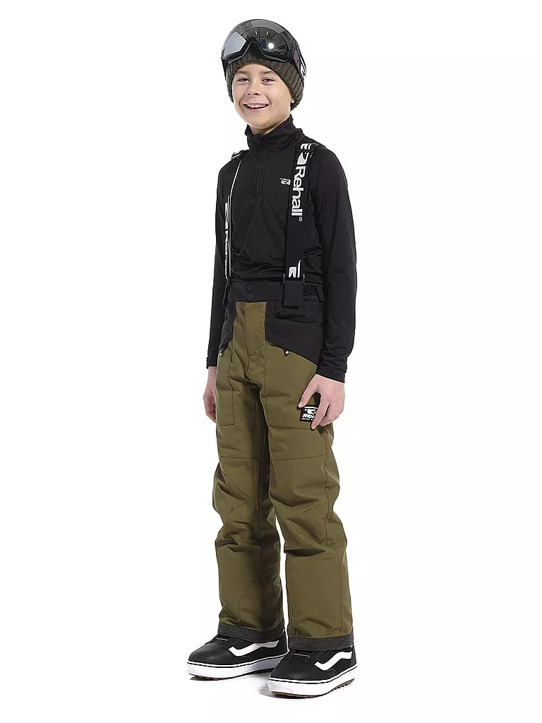 REHALL | Jungen Snowboardhose Digger-R-JR | Olive