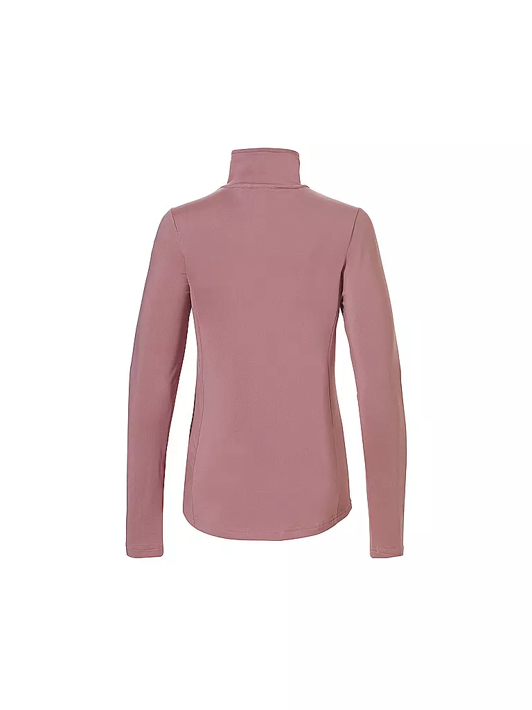 REHALL | Mädchen Unterzieh Zipshirt Micha-R-JR | Rose