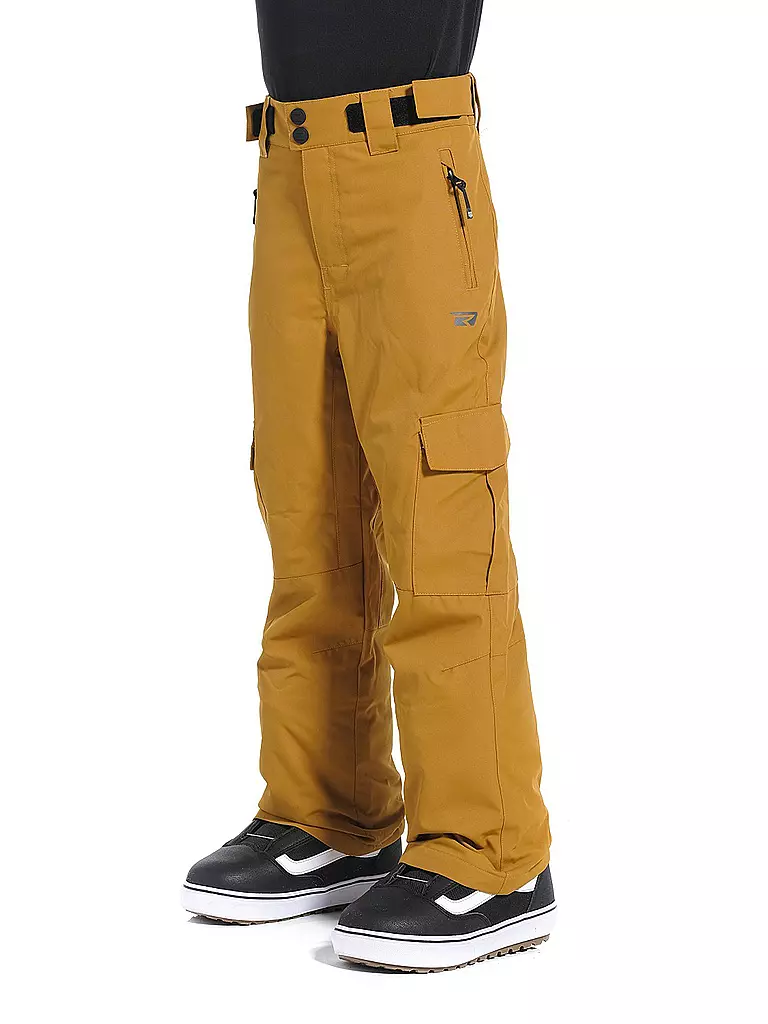 REHALL | Pantalon de snowboard garçon Buzz-R-JR | Moutarde