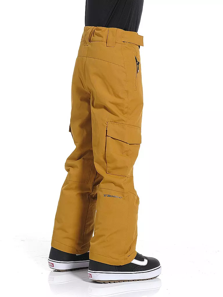 REHALL | Pantalon de snowboard garçon Buzz-R-JR | Moutarde
