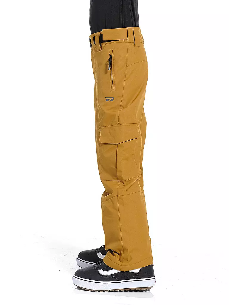 REHALL | Pantalon de snowboard garçon Buzz-R-JR | Moutarde