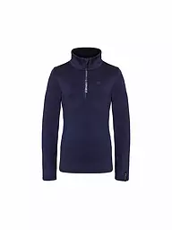 REHALL | Sous-pull zippé pour fille Micha-R-JR | Bleu foncé