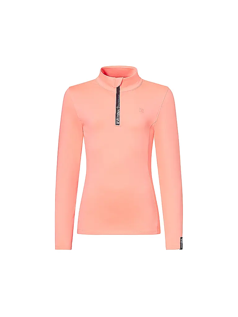 REHALL | Sous-pull zippé pour fille MICHA-R-JR | Corail